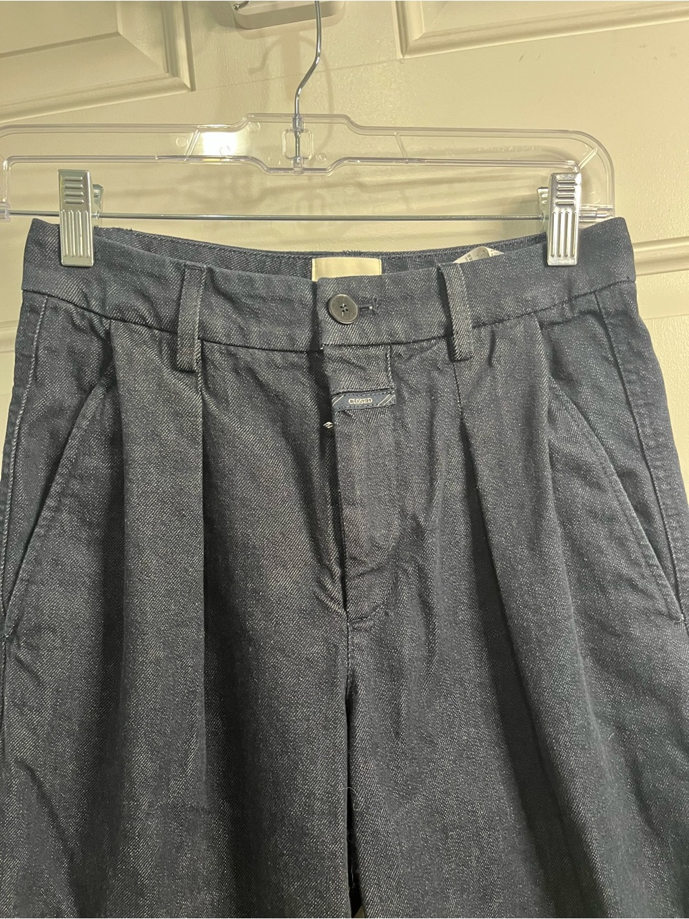 CLOSED Relaxed Mid Rise Waist reactive-dyed Stay Blue denim Ruthy Jeans 23 - Picture 7 of 14